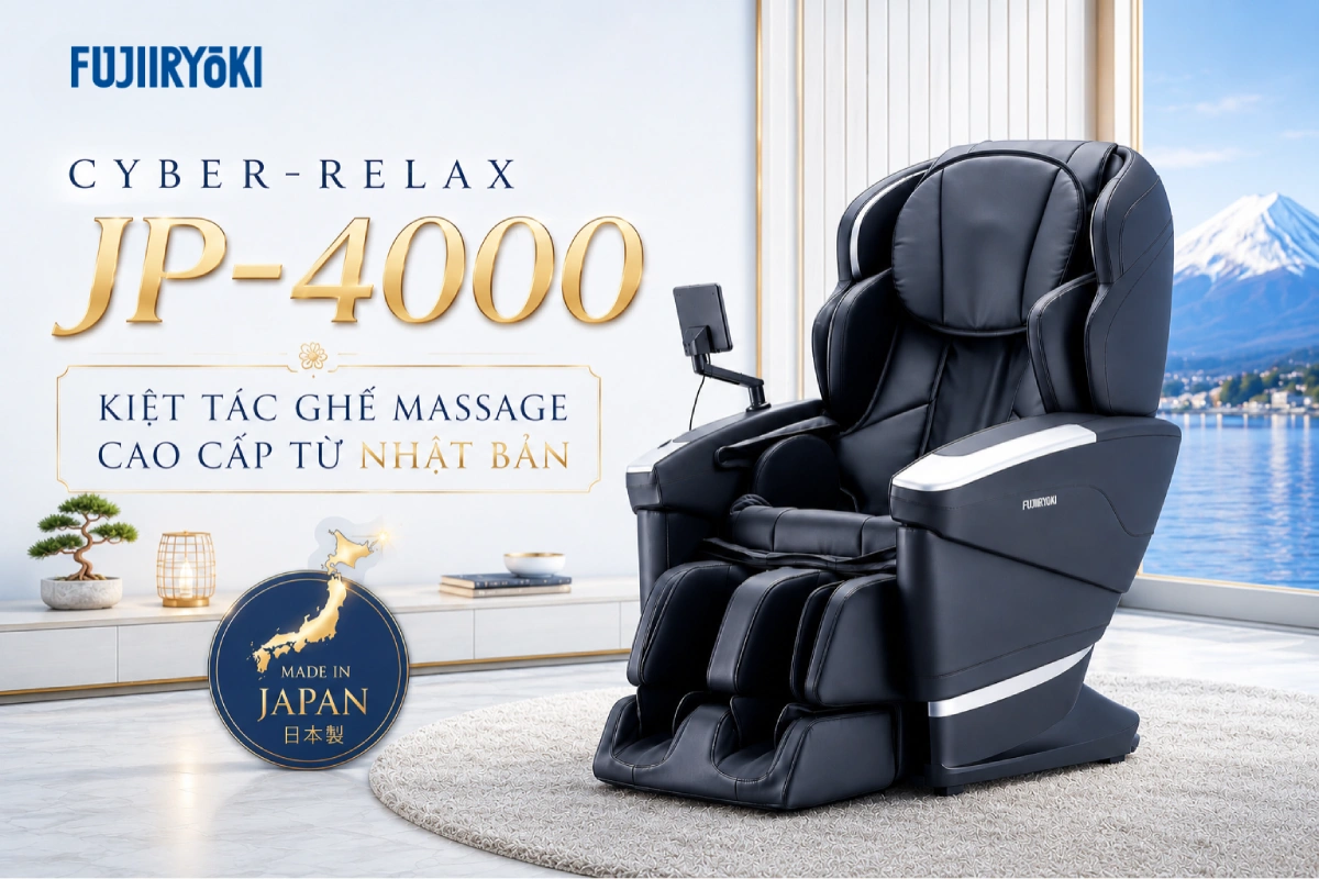 ghe massage nhat ban cao cap fujiryoki jp4000 Fujiiryoki Official - Website Fujiiryoki chính thức tại Việt Nam